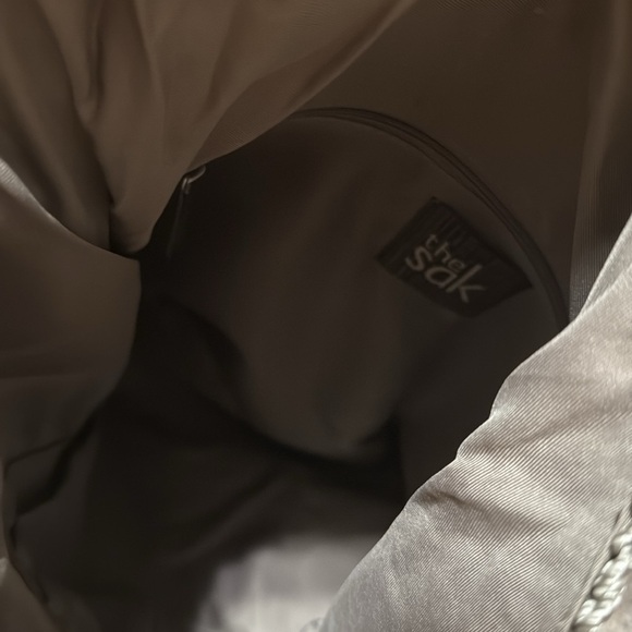 The Sak Gray Striped Backpack - Picture 5 of 7